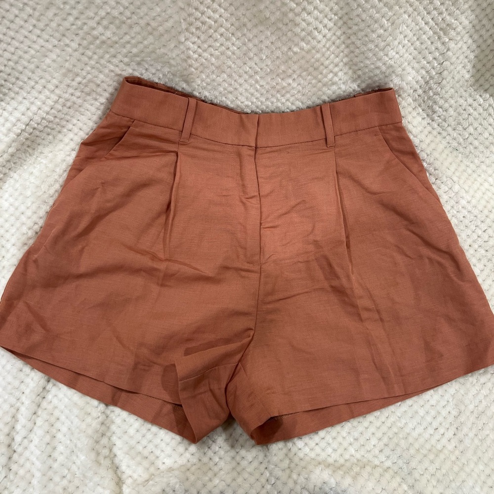 H&M Women's Terracotta Orange Shorts